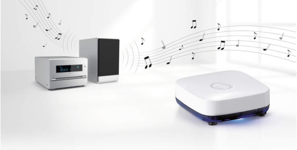 Música por Bluetooth no HIFi lá de casa com os receptores da One For All