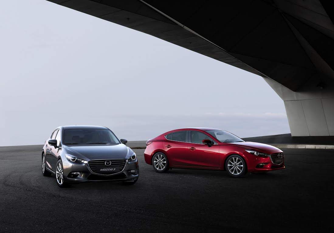Eis o Mazda 3 renovado para 2017