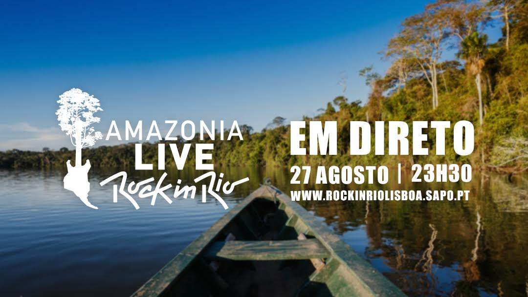 Assista hoje ao Concerto Amazonia Live em directo pela net