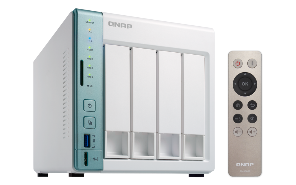 Novos NAS da QNAP têm porta exclusiva USB QuickAccess e Suporte para vídeo 4K