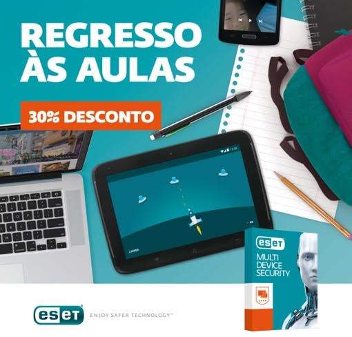 ESET lança campanha especial de regresso às aulas com 30% de desconto 17 ESET lança campanha especial de regresso às aulas com 30% de desconto