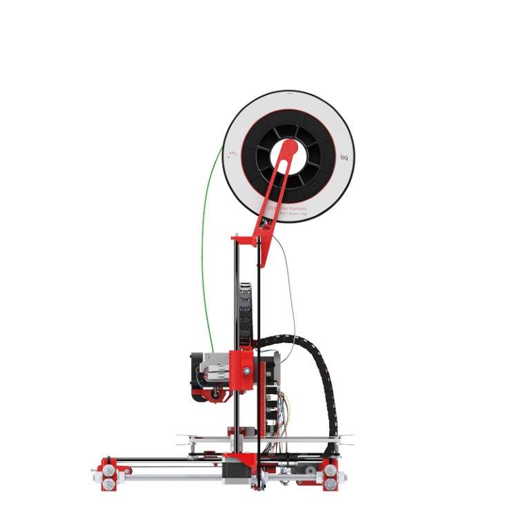 BQ Hephestos, a nova impressora 3D espanhola 4 Hephestos 1 vistasPlanas perfil der
