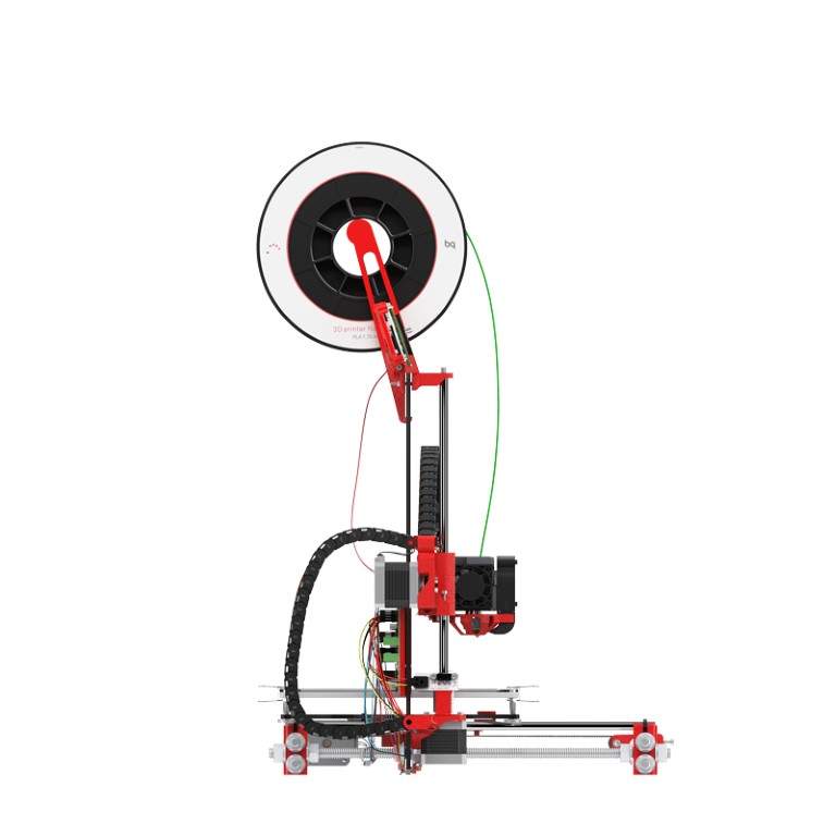 BQ Hephestos, a nova impressora 3D espanhola 3 Hephestos 1 vistasPlanas perfil izq
