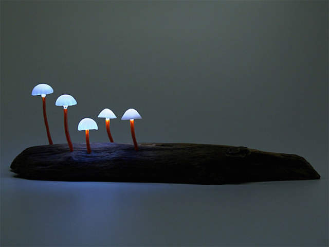 O designer japonês Yukio Takano cria candeeiros mágicos