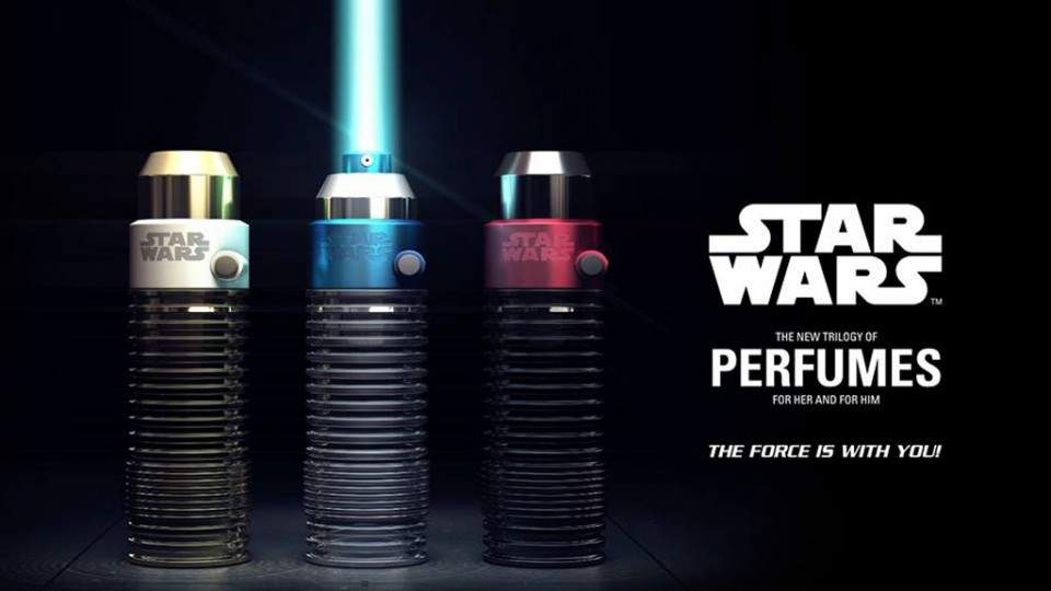Star Wars em perfume! Sim, o cheiro está convosco.