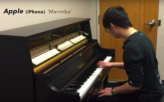 Pianista transformou toques de telemóvel numa complexa peça de piano