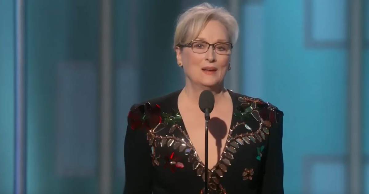 Meryl Streep não poupa Trump durante os Golden Globes