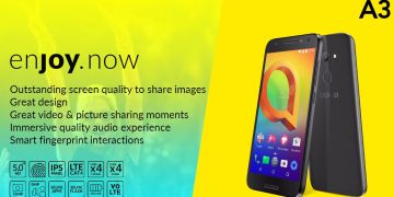 Alcatel A3, a pensar nas redes sociais e nas selfies criativas