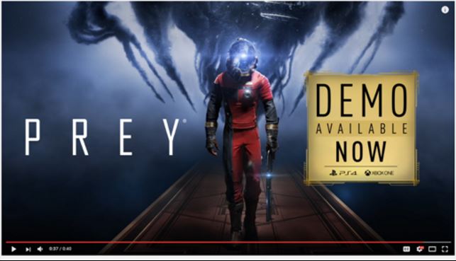 Demo jogável de "Prey" já está disponível 1 Demo jogável de “Prey” já está disponível