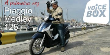 Piaggio Medley 125 - a primeira vez
