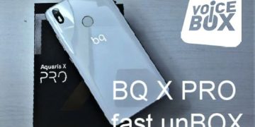 Unboxing BQ Aquaris X PRO