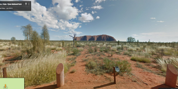 Google Street View em visita interactiva ao Parque Nacional Uluru-Kata Tjuta