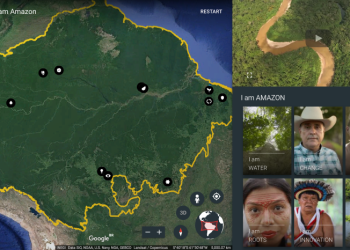 I Am Amazon (Eu sou Amazónia): estamos ligados à floresta tropical através do Google Earth