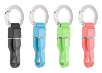 cabo Hama microUSB com porta-chaves