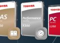 Toshiba aumenta capacidade de armazenamento dos seus discos rígidos 5 Novos Toshiba N300, X300, e L200