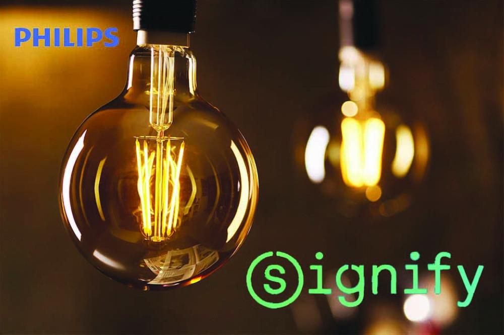 Signify é a nova designação oficial da Philips Lighting