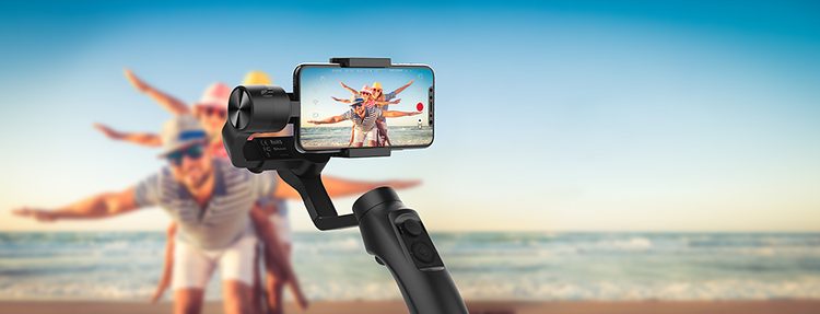 MOZA Mini-Mi - estabilizador que carrega Smartphone por indução 1 MOZA Mini-Mi - estabilizador para smartphone Android