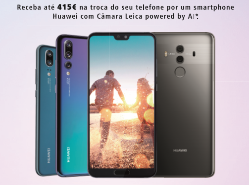 Huawei oferece até 415€ em campanha de Verão