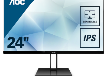 AOC anuncia nova linha de monitores elegantes e superfinos: a V2 series
