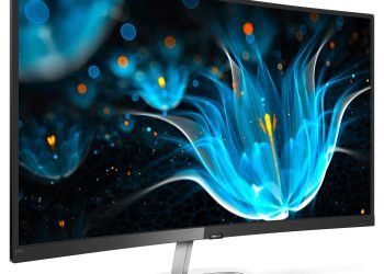 Philips 278E9 tem um ecrã curvo para assegurar um efeito mais imersivo