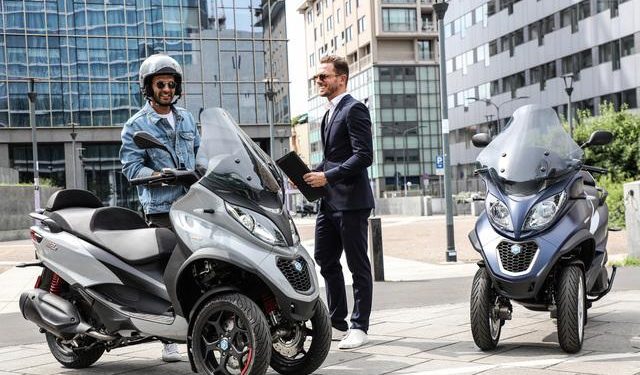 Apresentada nova gama da três rodas Piaggio MP3 500 e 350