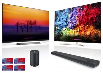 A LG Electronics distinguida pela EISA com quatro prémios
