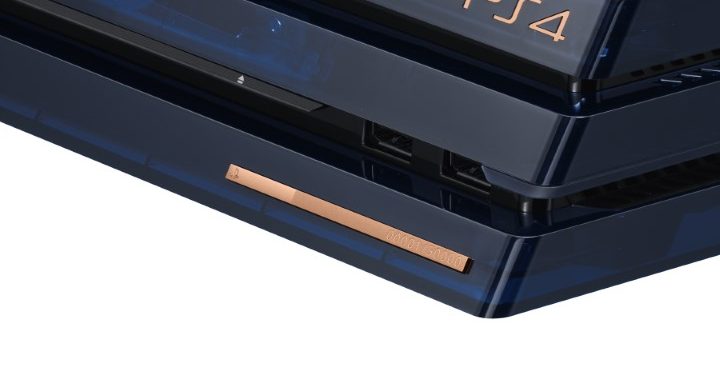 PlayStation 4 Pro translúcida