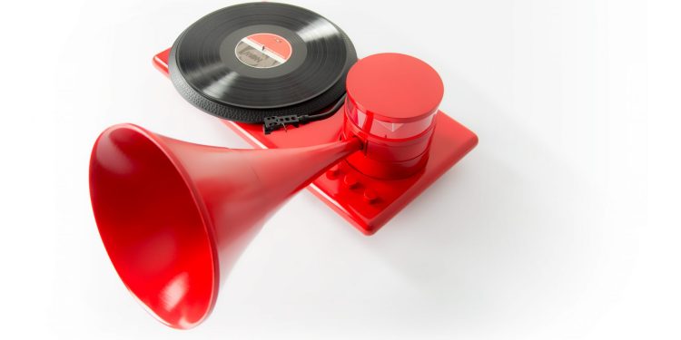 Kozmophone, um gira discos futurista e holográfico 1 Kozmophone, um gira discos futurista e holográfico