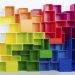 Cubit são estantes cúbicas, uma proposta colorida e modular 4 Cubit