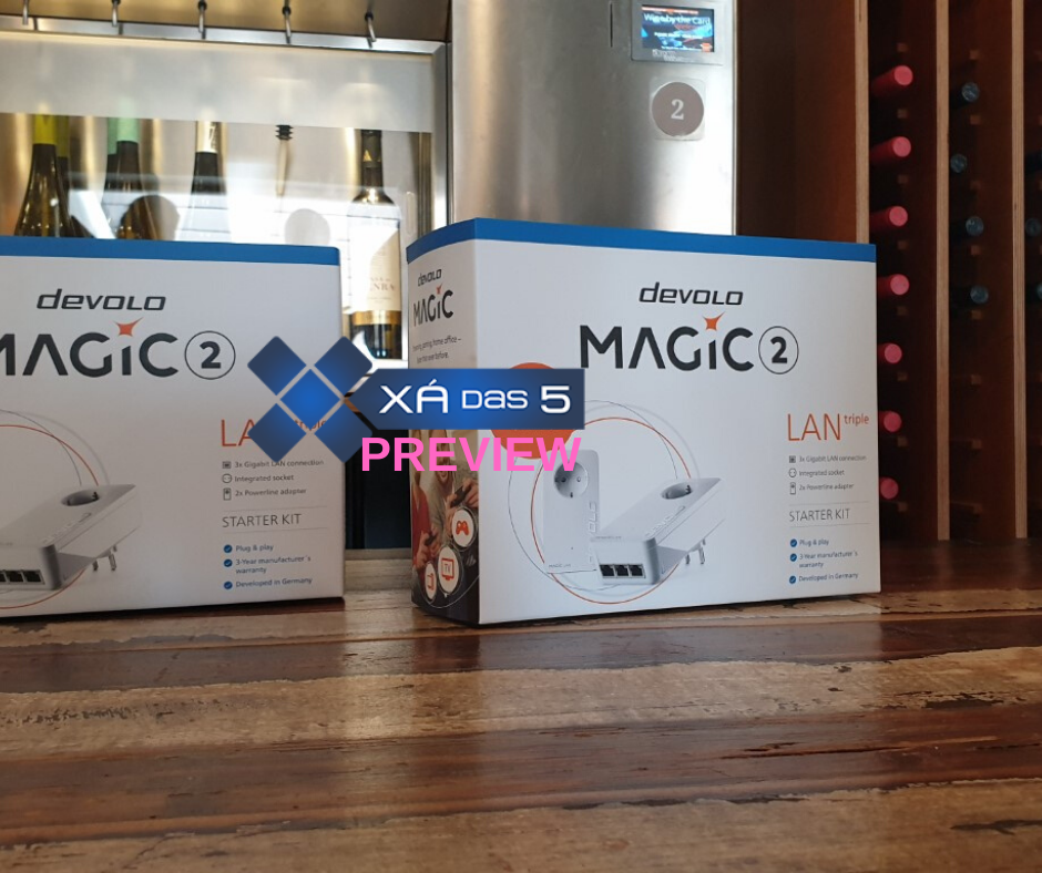 Devolo Magic 2 LAN Triple, três conexões num único adaptador