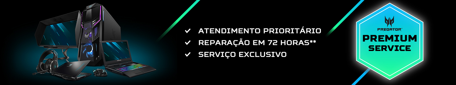 A Acer apresenta o Predator Premium Service 14 Predator Premium Service