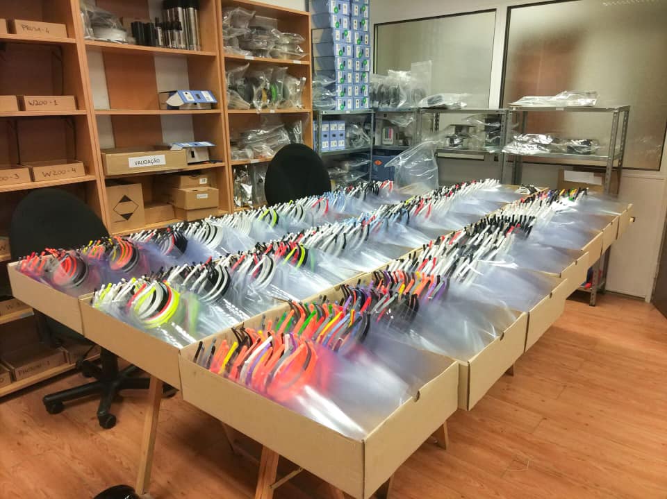 Covid-19: 3D Ways entrega 2.000 viseiras de protecção facial por dia 2 Covid-19: 3D Ways entrega 2.000 viseiras de protecção facial por dia