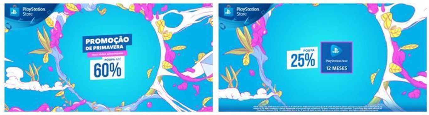 Playstation Store com uma mão cheia de promoções