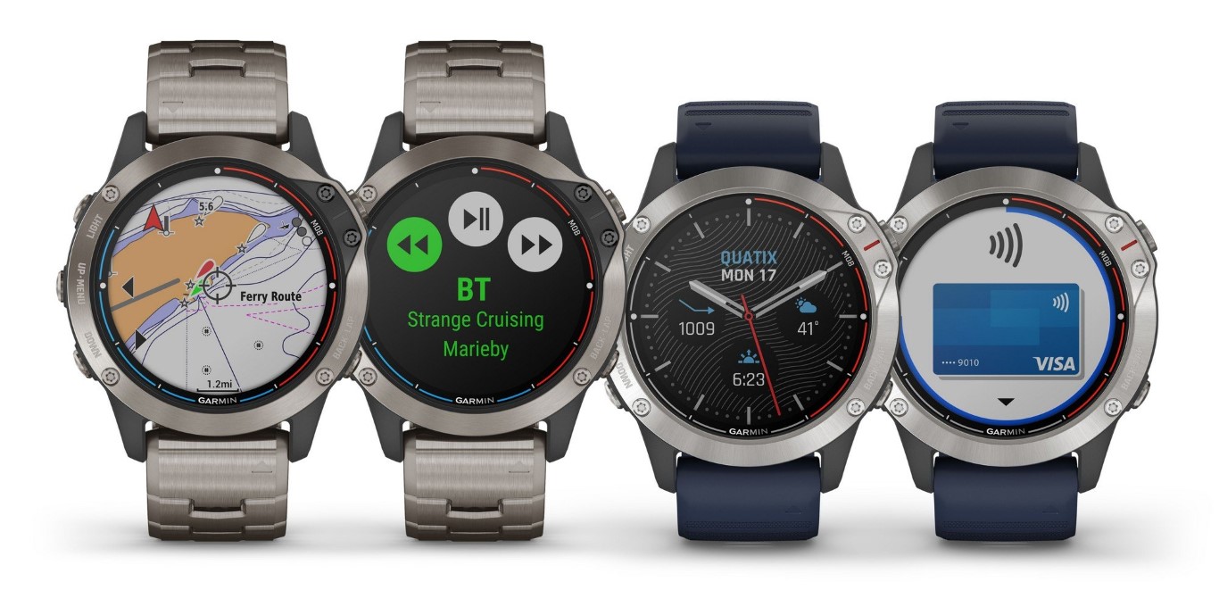 Tem barco? É marinheiro? Então o Garmin Quatix 6 é para si
