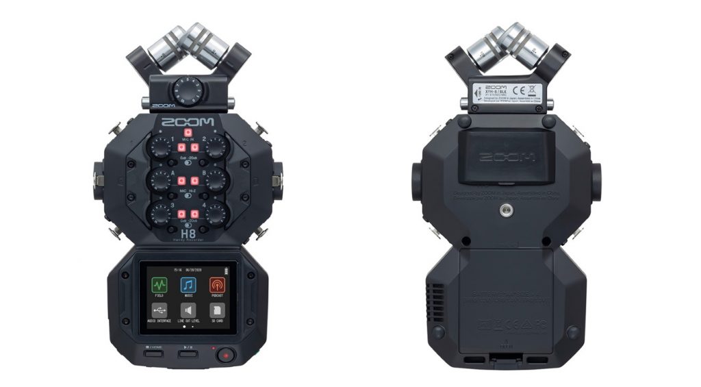 Zoom H8, o novo Handy recorder semi profissional 4 Zoom H8 Handy recorder