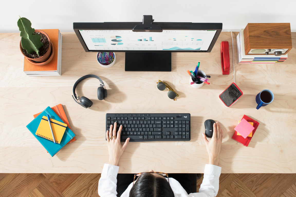 Shiuuu: Logitech lança um "combo" Rato e teclado silenciosos 2 Logitech MK295 Silent Wireless