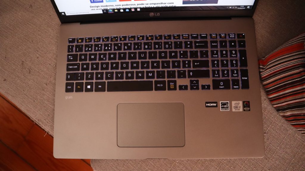 Análise LG Gram 17 (2020) 9 LG Gram 17 análise