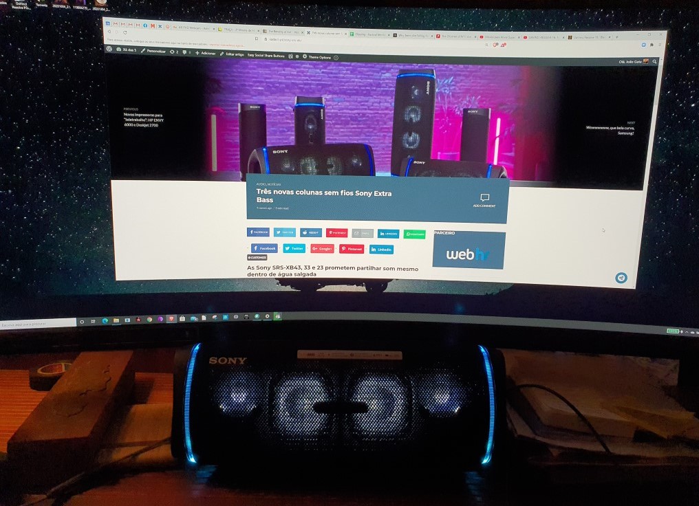 Análise Sony SRS-XB43
