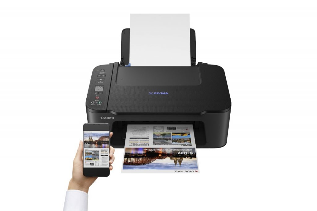 Canon PIXMA TS3450, uma impressora básica, compacta e fácil de utilizar 2 Canon PIXMA TS3450