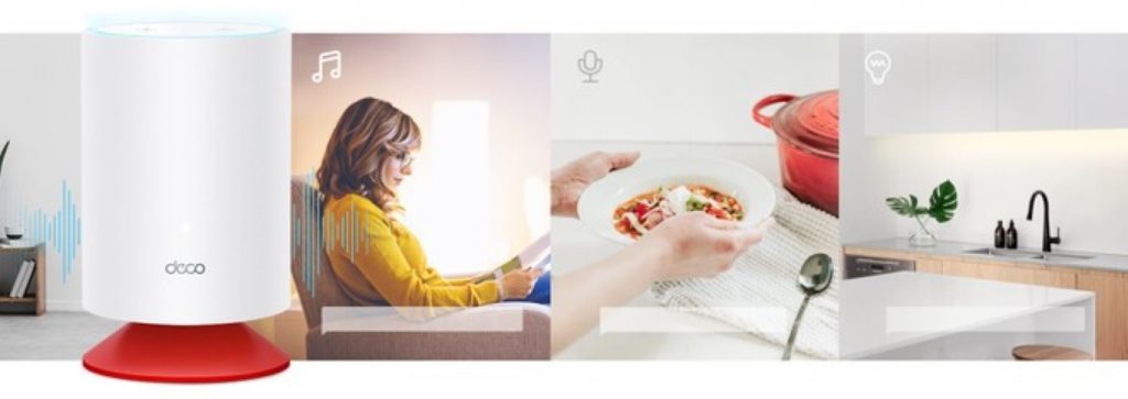 TP-Link lança o primeiro sistema mundial Mesh WiFi 6 com Alexa 2 TP-Link Deco Voice X20