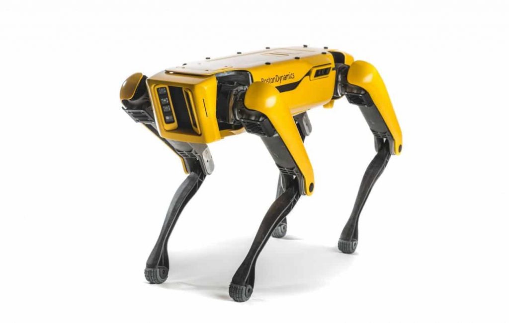 O vídeo viral de final de ano tem robots da Boston Dynamics 2 spot