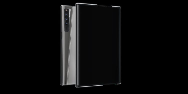 OPPO X 2021, o novo smartphone com ecrã extensível 1 OPPO X 2021 Rollable Concept Handset
