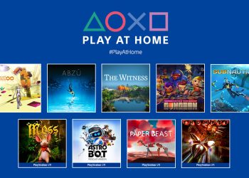Iniciativa “Play at Home”: Playstation oferece 10 títulos na primavera