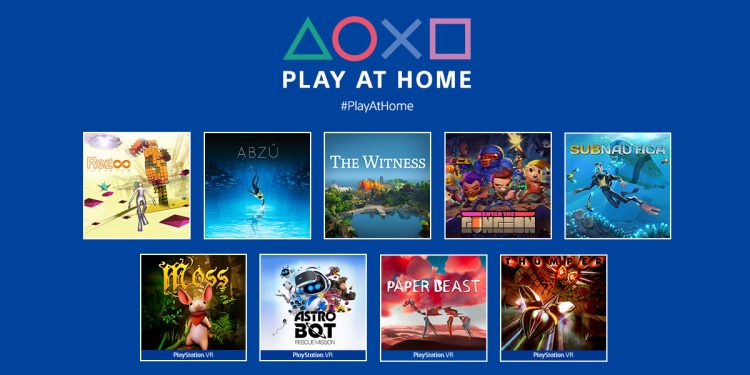 Iniciativa “Play at Home”: Playstation oferece 10 títulos na primavera