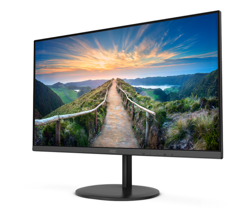 AOC lança a elegante série V4 com painéis IPS, alta resolução e baixo preço 2 AOC q27v4
