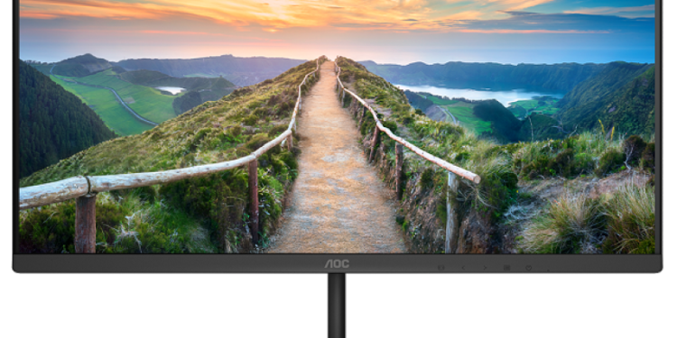 AOC lança a elegante série V4 com painéis IPS, alta resolução e baixo preço 1 AOC u27v4