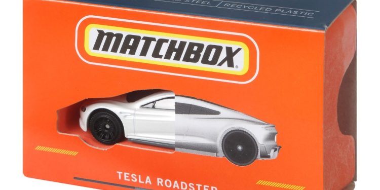 Matchbox Tesla Roadster Die-Cast