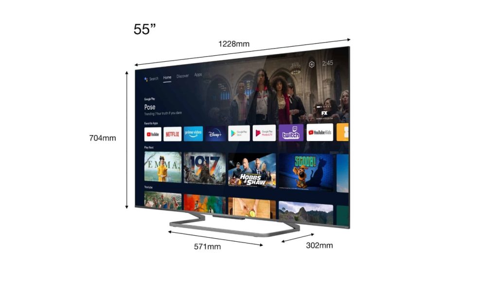 TCL revela nova gama TV TCL C Series e a barra de som TS8132 3 TCL C72+ Series