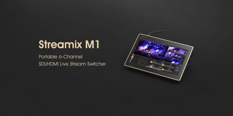 Fazem streaming? Esta é capaz de ser a máquina perfeita: eis a Hollyland Streamix M1 1 Hollyland Streamix M1