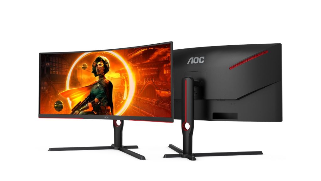 Novos monitores AOC GAMING G3 com 165 Hz e curvatura de 1000R 2 AOC G PR CU34G3 V2